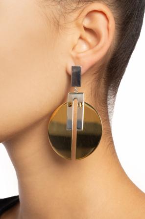 Logo-engraved earrings, zdjęcie 2 Logo-engraved earrings od Isabel Marant